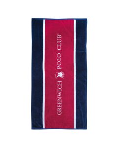 GREENWICH POLO CLUB ΠΕΤΣΕΤΑ ΘΑΛΑΣΣΗΣ 90Χ180 3864 ΚΟΚΚΙΝΟ, ΛΕΥΚΟ, ΜΠΛΕ