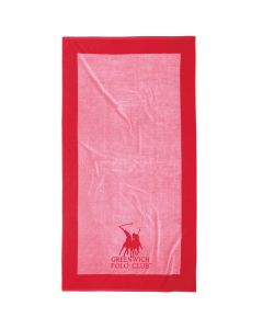 GREENWICH POLO CLUB ΠΕΤΣΕΤΑ ΘΑΛΑΣΣΗΣ 90Χ180 4000 PINK, RED