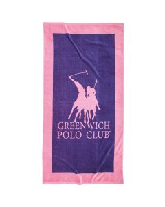 GREENWICH POLO CLUB ΠΕΤΣΕΤΑ ΘΑΛΑΣΣΗΣ 90Χ180 4001 PINK, PURPLE