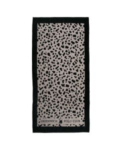 GREENWICH POLO CLUB ΠΕΤΣΕΤΑ ΘΑΛΑΣΣΗΣ 90Χ180 ESSENTIAL 5237 BLACK, TAUPE