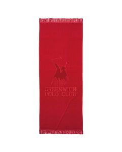 GREENWICH POLO CLUB ΠΕΤΣΕΤΑ ΘΑΛΑΣΣΗΣ 90Χ190 3657 ΚΟΚΚΙΝΟ