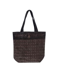 GREENWICH POLO CLUB ΤΣΑΝΤΑ ΘΑΛΑΣΣΗΣ 55Χ40 4004 BROWN
