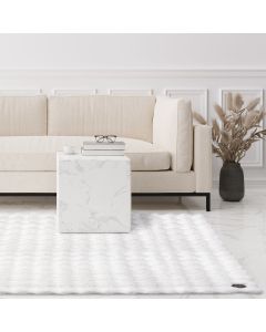 GREENWICH POLO CLUB ΧΑΛΙ 150X200 FAUX FUR 3111 WHITE