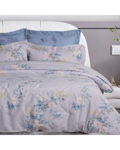 DAS HOME ΠΑΠΛΩΜΑ ΥΠΕΡΔΙΠΛΟ PRESTIGE 1710 GREY, LILAC