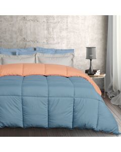 DAS HOME ΠΑΠΛΩΜΑ ΜΟΝΟ HAPPY 9642 BLUE, TERRACOTTA