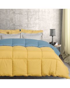 DAS HOME ΠΑΠΛΩΜΑ ΥΠΕΡΔΙΠΛΟ HAPPY 9644 BLUE, OCHRE