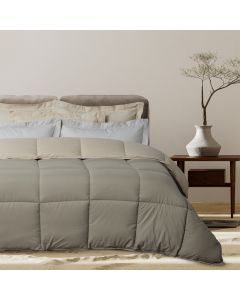 DAS HOME ΠΑΠΛΩΜΑ ΥΠΕΡΔΙΠΛΟ HAPPY 9692 TAUPE