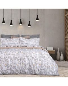 DAS HOME ΚΟΥΒΕΡΛΙ ΜΟΝΟ DAILY 9624 GREY, TAUPE, WHITE