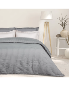 DAS HOME ΚΟΥΒΕΡΛΙ ΥΠΕΡΔΙΠΛΟ HAPPY 9653 GREY