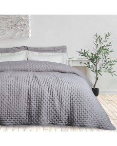DAS HOME ΚΟΥΒΕΡΛΙ KING HAPPY 9630 GREY