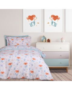 DAS KIDS ΣΕΤ ΠΑΠΛΩΜΑΤΟΘΗΚΗ ΜΟΝΗ 4876 ΛΙΛΑ, ΜΕΝΤΑ, ΡΟΖ