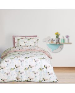 DAS KIDS ΣΕΤ ΠΑΠΛΩΜΑΤΟΘΗΚΗ ΜΟΝΗ 4915 LIGHT BLUE, MINT, PINK