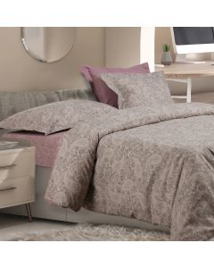 DAS HOME ΣΕΤ ΠΑΠΛΩΜΑΤΟΘΗΚΗ ΜΟΝΗ CASUAL 5438 GREY, LILAC