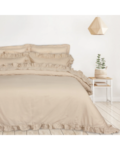 DAS HOME ΣΕΤ ΠΑΠΛΩΜΑΤΟΘΗΚΗ ΥΠΕΡΔΙΠΛΗ DAILY 3168 TAUPE