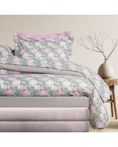 DAS HOME ΣΕΤ ΠΑΠΛΩΜΑΤΟΘΗΚΗ ΥΠΕΡΔΙΠΛΗ DAILY 3175 GREEN, PINK