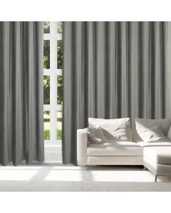 DAS HOME ΚΟΥΡΤΙΝΑ ΜΕ ΚΡΙΚΟΥΣ 140Χ270 2230 ΓΚΡΙ