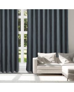 DAS HOME ΚΟΥΡΤΙΝΑ ΜΕ ΚΡΙΚΟΥΣ 140Χ270 2231 ΜΠΛΕ