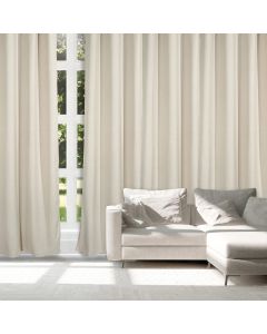 DAS HOME ΚΟΥΡΤΙΝΑ ΜΕ ΚΡΙΚΟΥΣ 140Χ270 2239 ΕΚΡΟΥ