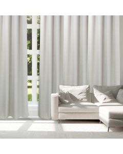 DAS HOME ΚΟΥΡΤΙΝΑ ΜΕ ΚΡΙΚΟΥΣ 140Χ270 2242 ΕΚΡΟΥ