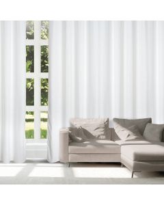 DAS HOME ΚΟΥΡΤΙΝΑ ΜΕ ΚΡΙΚΟΥΣ 140Χ270 2249 ΕΚΡΟΥ