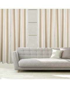 DAS HOME ΚΟΥΡΤΙΝΑ ΜΕ ΚΡΙΚΟΥΣ 140Χ270 2257 ΜΠΕΖ