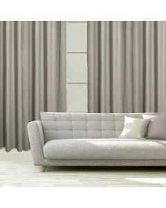 DAS HOME ΚΟΥΡΤΙΝΑ ΜΕ ΚΡΙΚΟΥΣ 140Χ270 2260 ΣΠΑΓΓΙ ΣΚΟΥΡΟ