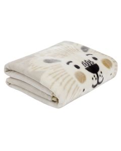 DAS BABY ΚΟΥΒΕΡΤΑ VELOUR ΚΟΥΝΙΑΣ RELAX 4979 TAUPE