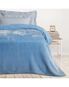 DAS KIDS ΚΟΥΒΕΡΤΑ VELOUR MONH 0291 BABY BLUE