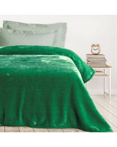 DAS KIDS ΚΟΥΒΕΡΤΑ VELOUR MONH 0293 GREEN