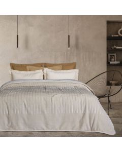 DAS HOME ΚΟΥΒΕΡΤΑ VELOUR MONH 1351 ΜΠΕΖ