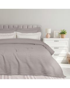 DAS HOME ΚΟΥΒΕΡΤΑ ΠΙΚΕ 220X240 0495 TAUPE