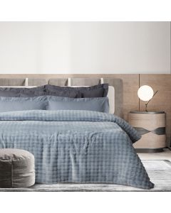 DAS HOME ΚΟΥΒΕΡΤΑ BUBBLE FLEECE 160Χ220 1371 LIGHT BLUE