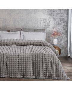 DAS HOME ΚΟΥΒΕΡΤΑ FLEECE 220Χ240 1359 GREY