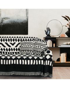 DAS HOME ΡΙΧΤΑΡΙ 180Χ250 0277 BLACK, CREAM