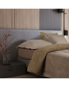 DAS HOME ΚΟΥΒΕΡΤΟΠΑΠΛΩΜΑ SHERPA ΜΟΝΟ 1367 TAUPE