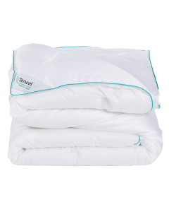 DAS HOME ΠΑΠΛΩΜΑ TENCEL 220X240 COMFORT 1429 WHITE