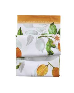 DAS HOME ΤΡΑΠΕΖΟΜΑΝΤΗΛΟ 140Χ220 0724 ΚΙΤΡΙΝΟ, ΛΕΥΚΟ, ΠΡΑΣΙΝΟ