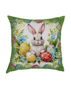 Μαξιλαροθήκη Πασχαλινή (45x45) Τυπωτή 49212 Ilis Home