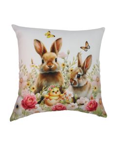 Μαξιλαροθήκη Πασχαλινή (45x45) Τυπωτή 49288 Ilis Home