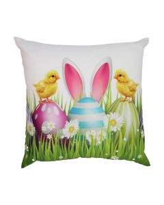 Μαξιλαροθήκη Πασχαλινή (45x45) Τυπωτή 49292 Ilis Home