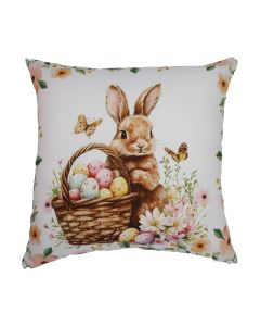 Μαξιλαροθήκη Πασχαλινή (45x45) Τυπωτή 49315 Ilis Home
