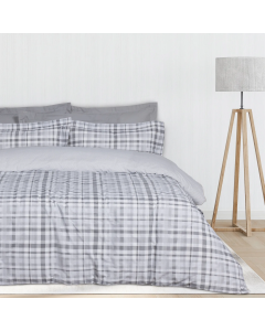 DAS HOME ΣΕΤ ΣΕΝΤΟΝΙΑ ΜΟΝΑ ΜΕ ΛΑΣΤΙΧΟ CASUAL 5431 GREY