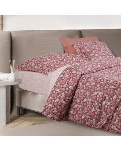 DAS HOME ΣΕΤ ΣΕΝΤΟΝΙΑ ΜΟΝΑ ΜΕ ΛΑΣΤΙΧΟ CASUAL 5433 BORDEAUX, NUDE