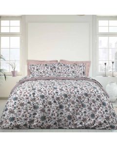 DAS HOME ΣΕΤ ΣΕΝΤΟΝΙΑ ΜΟΝΑ HAPPY 9594 ΕΚΡΟΥ, ΚΑΦΕ, ΜΩΒ, ΠΕΤΡΟΛ