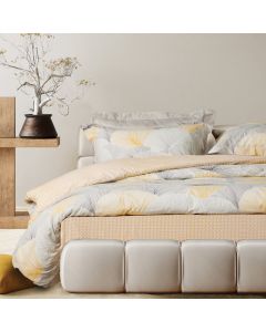 DAS HOME ΣΕΤ ΣΕΝΤΟΝΙΑ ΥΠΕΡΔΙΠΛΑ HAPPY 9685 GREY, OCHRE