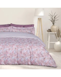 DAS HOME ΣΕΤ ΣΕΝΤΟΝΙΑ KING HAPPY 9669 PINK, RED