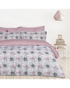 DAS HOME ΣΕΤ ΣΕΝΤΟΝΙΑ KING HAPPY 9676 GREY, NUDE