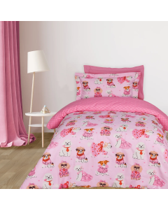 DAS KIDS ΣΕΤ ΣΕΝΤΟΝΙΑ ΜΟΝΑ 4938 PINK