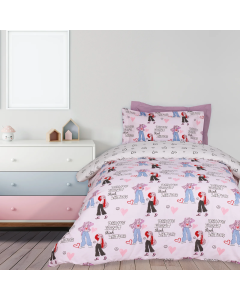 DAS KIDS ΣΕΤ ΣΕΝΤΟΝΙΑ ΜΟΝΑ 4940 GREY, PINK