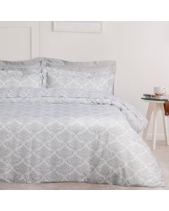 DAS HOME ΣΕΤ ΣΕΝΤΟΝΙΑ ΥΠΕΡΔΙΠΛΑ DAILY 3182 ECRU, GREY